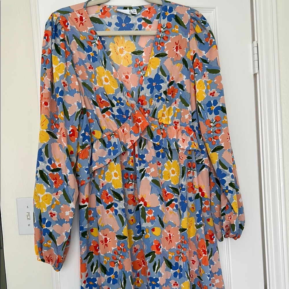 ASOS Floral Multicolor Women's Dress